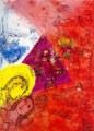 Künstler und seine Frau Zeitgenosse Marc Chagall